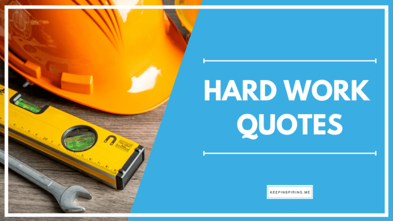 Hard Work Quotes
